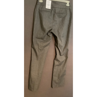 Croft & Barrow Women Effortless Stretch Pants Size 10 Long Gray Dress Pants NTW