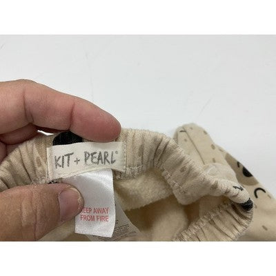Old Navy Kit Pearl Pants Lot Baby Unisex 3-6 Months Crawler Joggers Bear Print