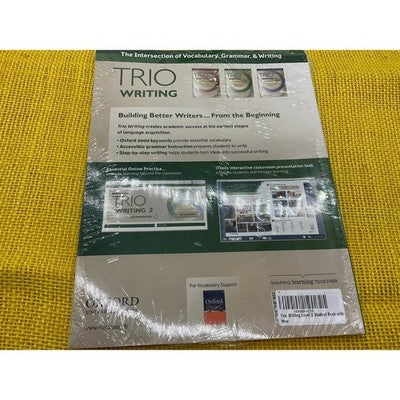 Oxford Trio Writing 2 Textbook Student OS Green New ESL Academic Writing Book