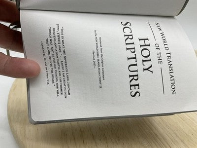 New World Translation of the Holy Scriptures Bible Softcover Jehovah's Witness