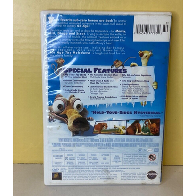 Ice Age: The Meltdown Full Screen Edition DVD - Rated G, Comedy Adventure