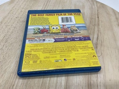 The SpongeBob Movie Sponge Out Of Water Blu-ray + DVD 2015 PG Paramount Movie