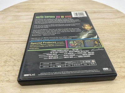 Art DVD 2010 Martin Lawrence NR Interactive Full Screen Warner Home Video Comedy