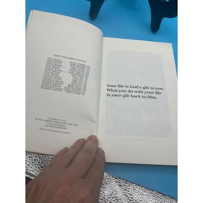 Vintage 1976 Oral Roberts Better Health and Miracle Living Paperback