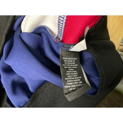 Black Pyramid Colorblock Cropped Pullover Sweatshirt Womens XS NTW Retail $68