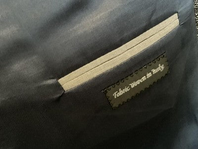 Jack Victor Sport Coat Mens 46L Gray Wool Bamboo Tweed Blazer Business Canada