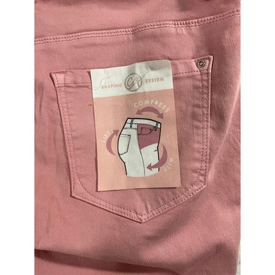 1822 Denim Skinny Jeans Womens 14W Bridal Rose Curve Compression VNM00055U-C642