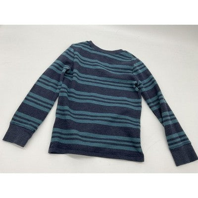 Nike Shirt Youth Small Black Neon Jumping Beans Sweater Boys 4T Striped Blue