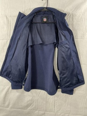 Dallas Cowboys Jacket Womens XL Blue NFL Football G-III Softshell Full Zip Coat