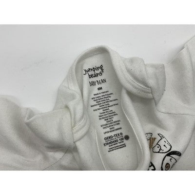 Jumping Beans Bodysuit Carter's Pants Set Baby 6M My Sibling Paws Outfit