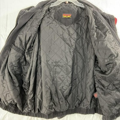Snap-on Jacket Mens 3XL Black Canvas Bomber Quilted Insulated Full Zip Workwear