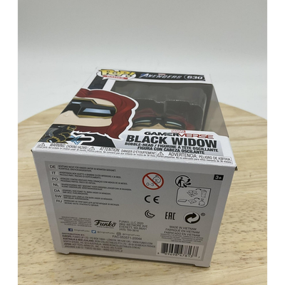 Funko Pop Games Marvel Avengers Gameverse Black Widow 630 Figure Bobblehead