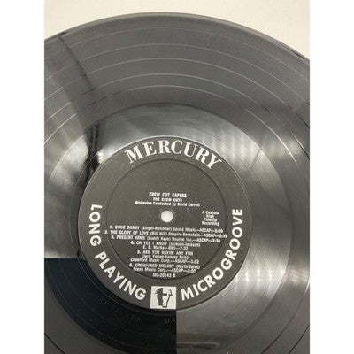 Vintage 1956 The Crew Cuts LP Rock And Roll Bash Mercury MG 20144 Classic Rock