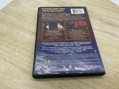 Batman Superman / Batman Vs Dracula DVD Double Feature DC Animated Warner NR