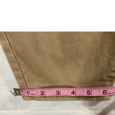 No Boundaries Skinny Pants Women 17 Khaki Tan Stretch Cotton Chino Trousers