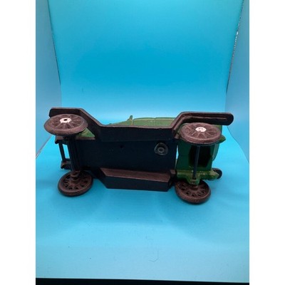 Vintage Cast Iron Toy Car Mid 20th Century Design, Made in Taiwan Open Top RETRO