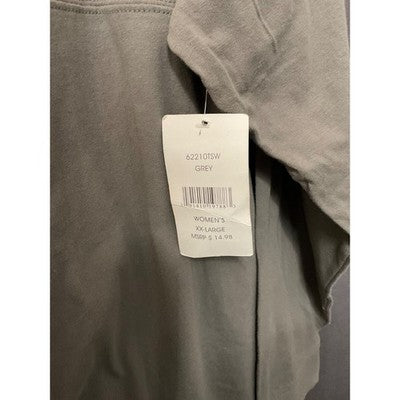 Royce Brand GrayCrew Neck Tee Long Sleeves 2XL Arizona EST 1912 Thumb Hole NWT