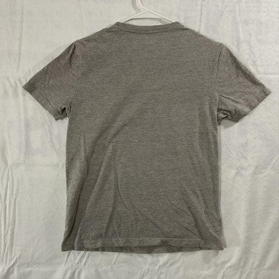 Nautica Shirt Mens XS Gray Sailing Flags Graphic Tee Tagless Nautical Patriotic
