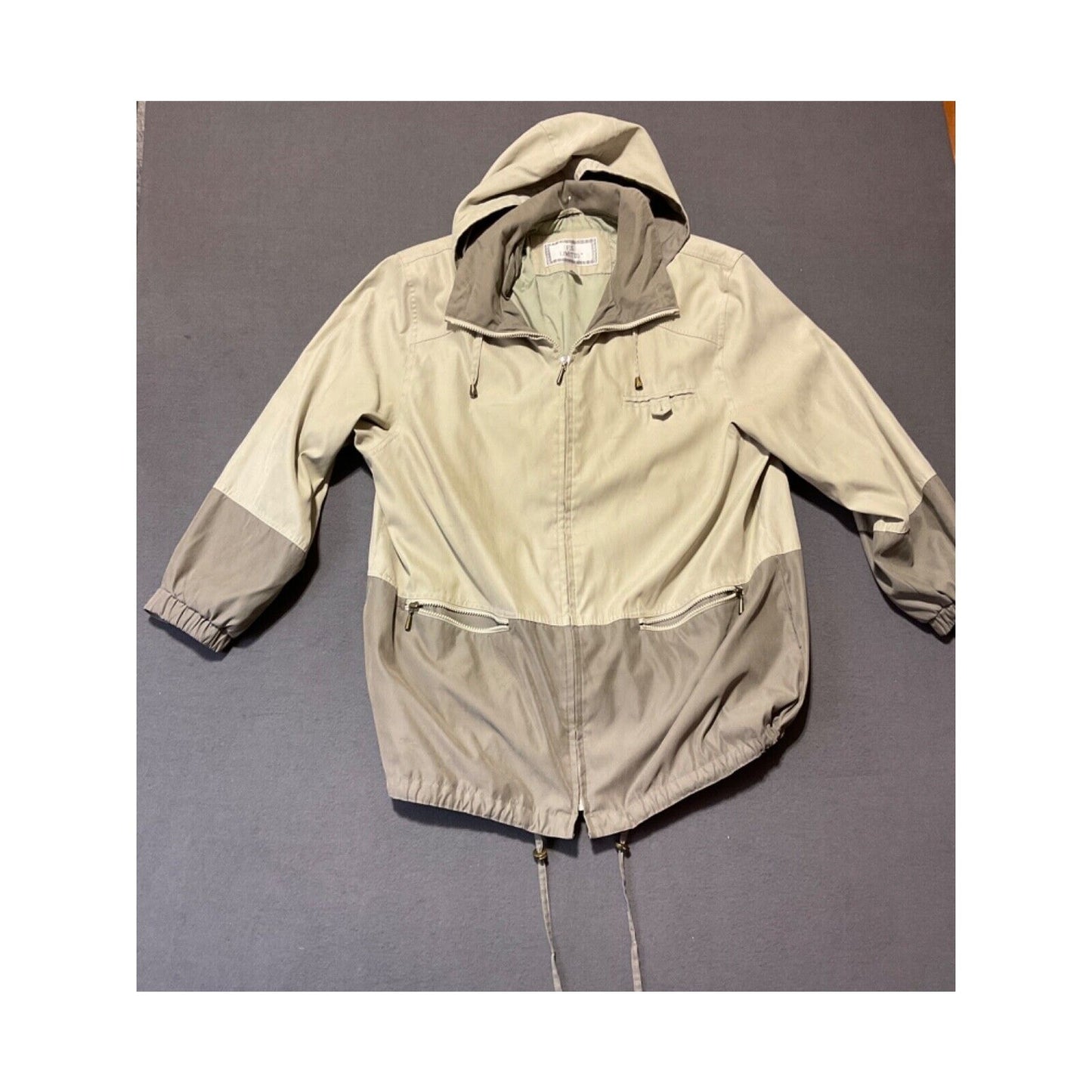 Men's FS Limited Hooded Jacket XL Full-Zip, Lined, 4 Pockets, PU Coating