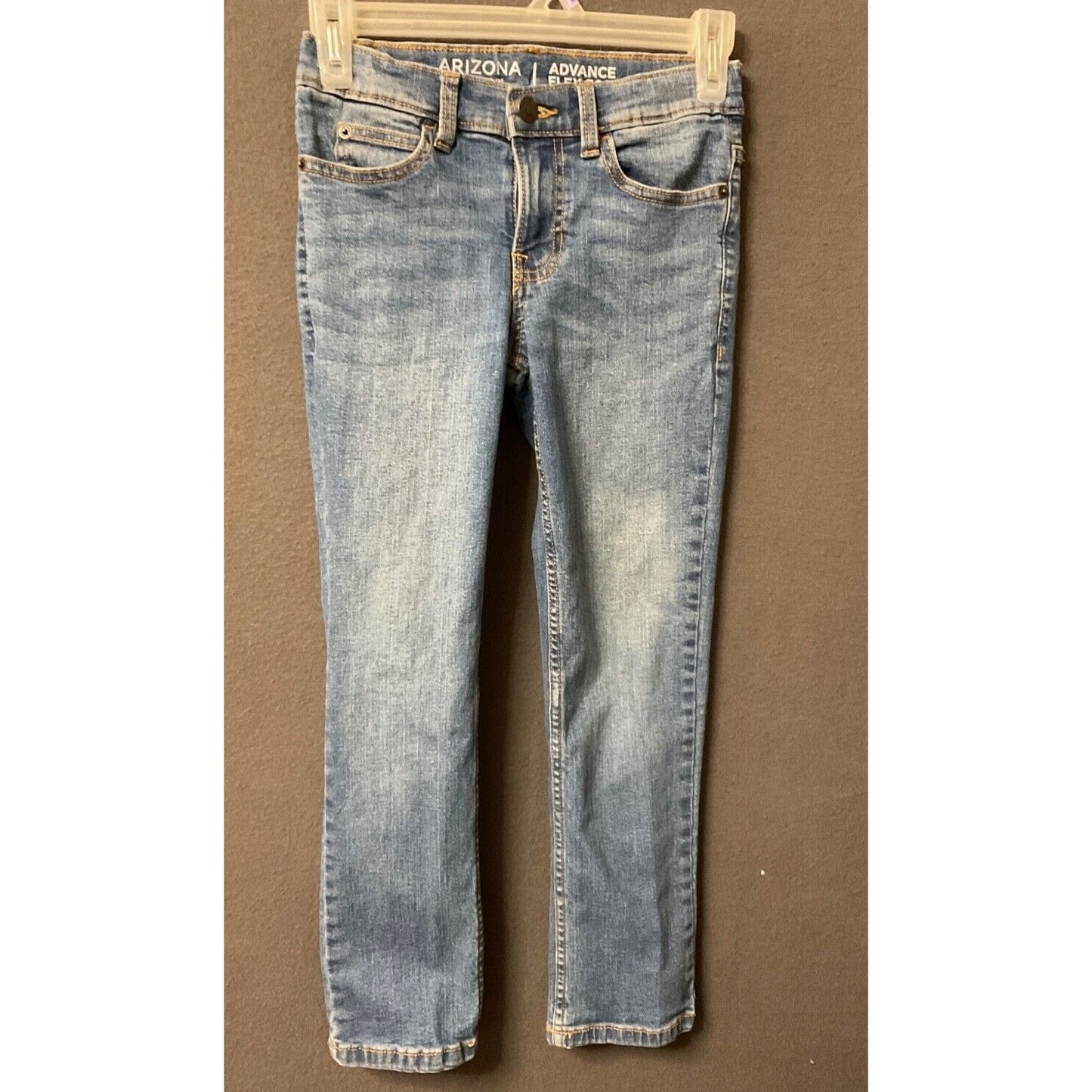 Arizona Jean Co Flex 360 Girls Size 8 Regular Fit Stretch Jeans