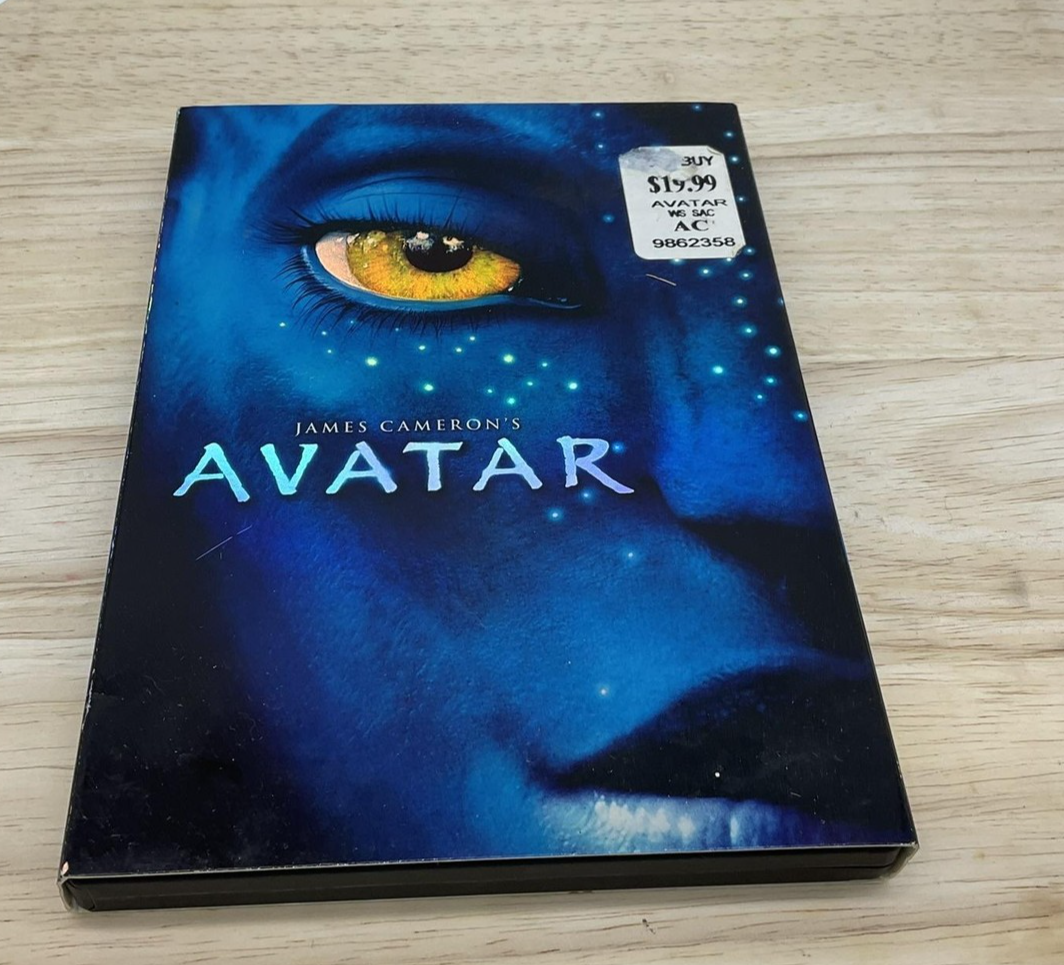 Avatar DVD 2010 Widescreen James Cameron Slipcover NTSC PG-13 20th Century Fox