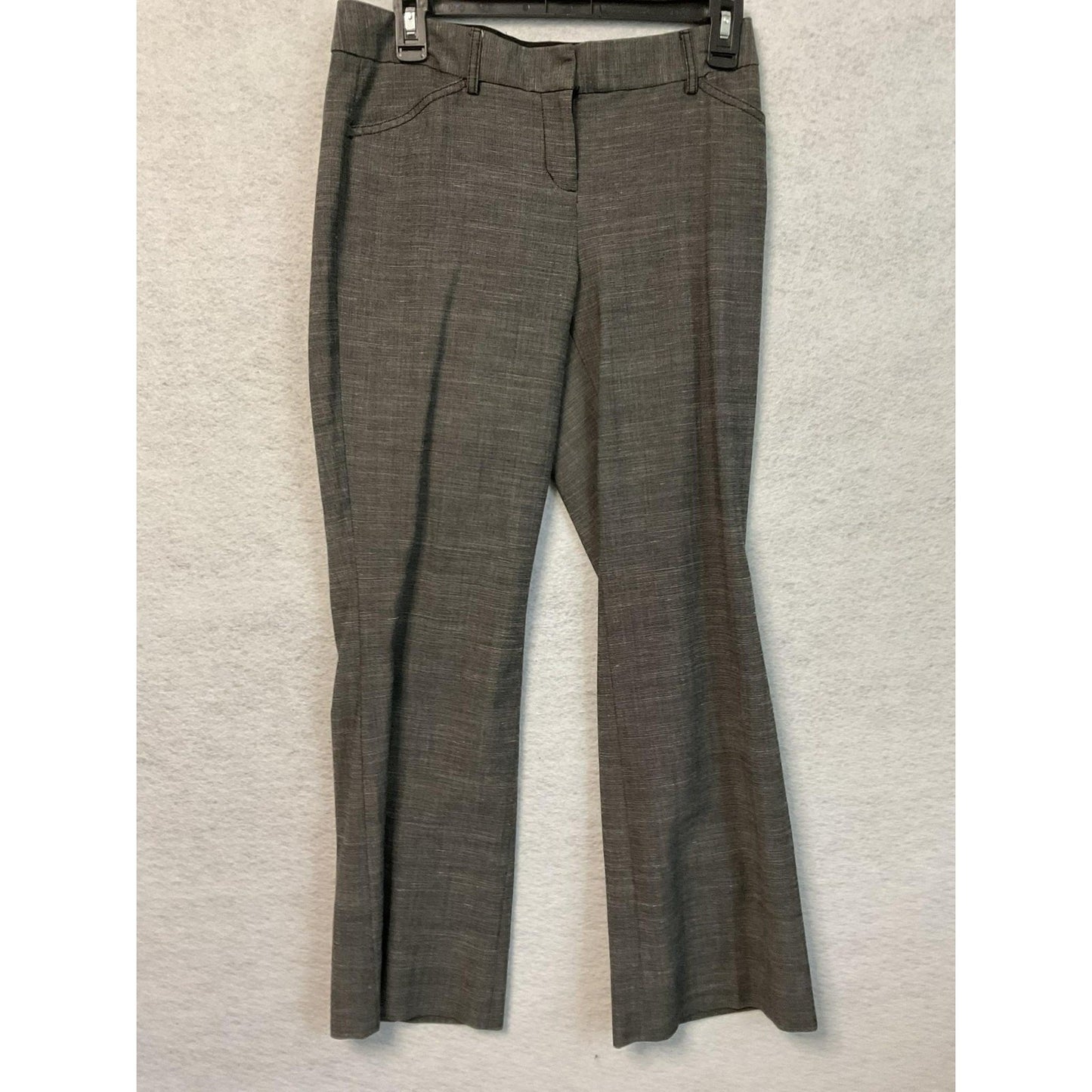 Express Design Studio Pants Womens 2R Gray Bootcut Dress Trousers Work Office