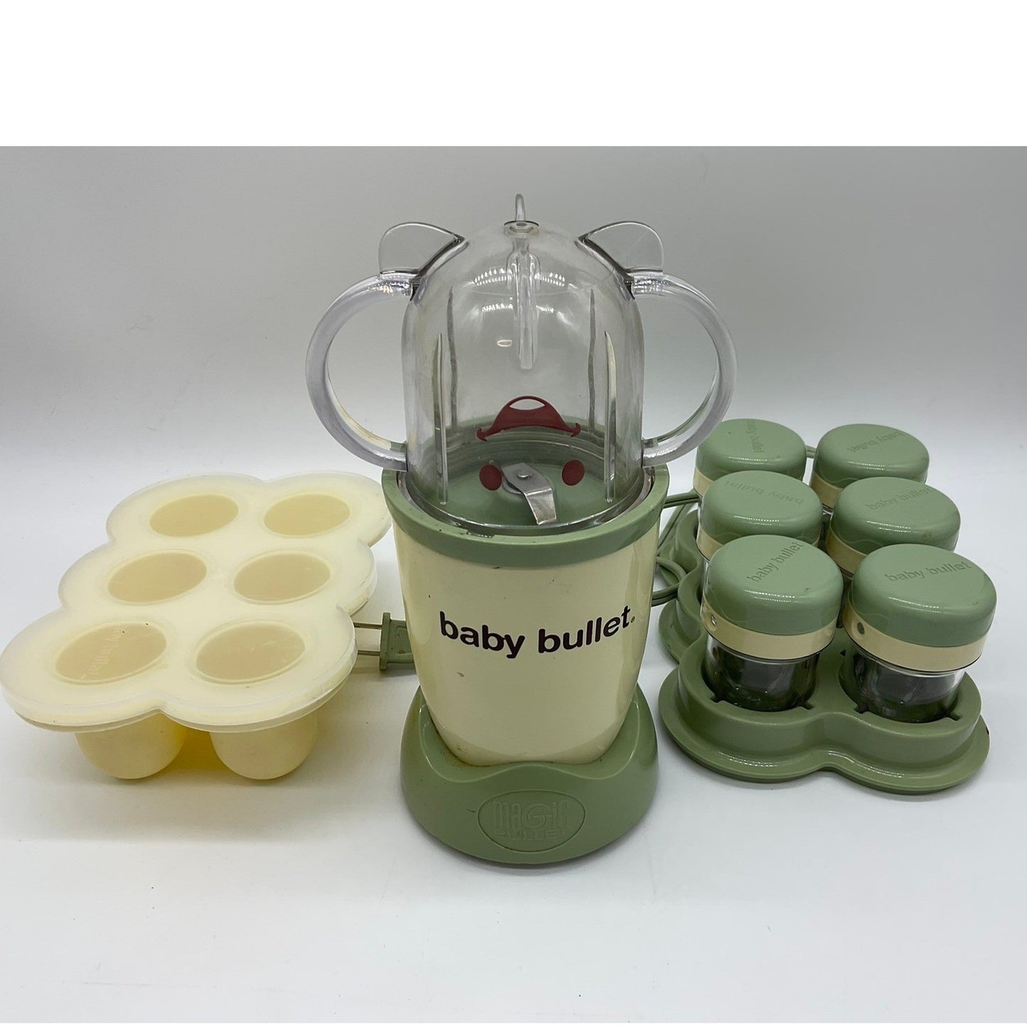Magic Bullet Baby Bullet Blender System Baby Green BB-101S Food Prep Kit