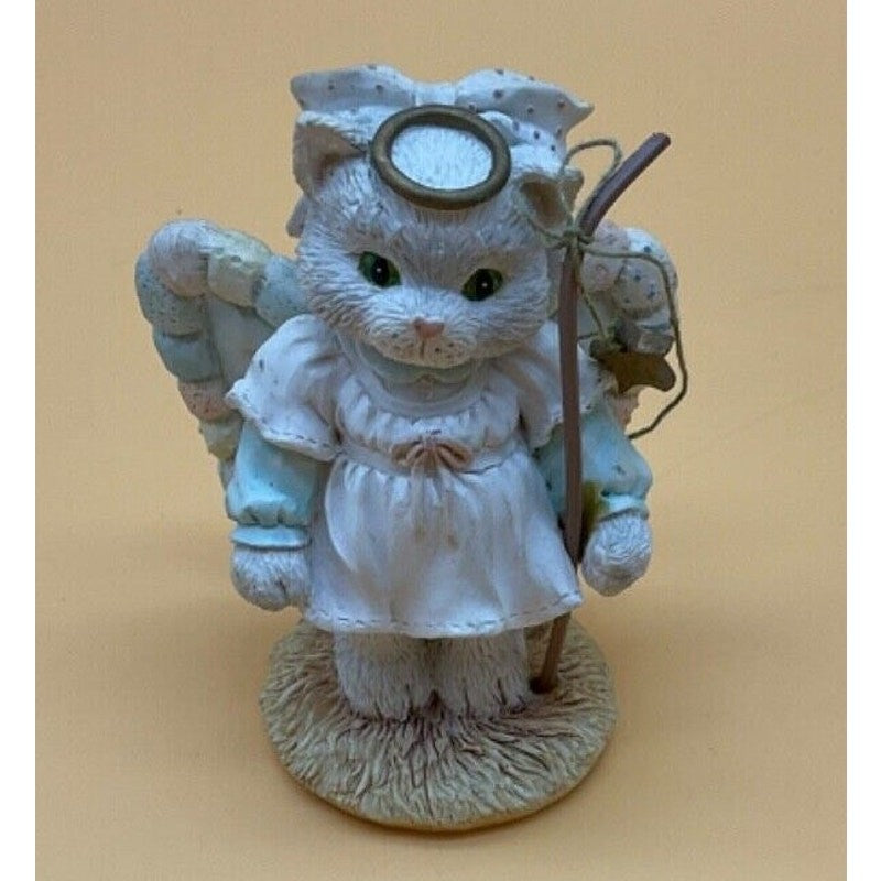 Calico Kittens "A Purr-fect Angel From Above" 1993 Ornament, Priscilla Hillman