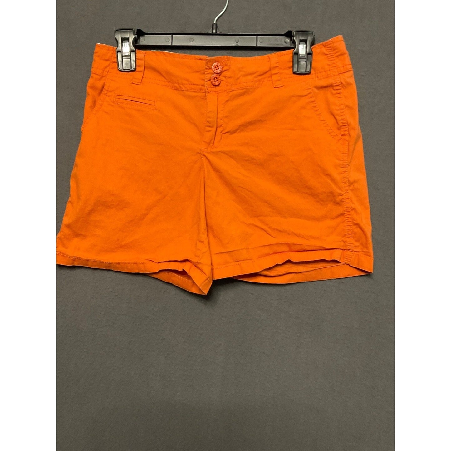 1st 15th orange shorts size S cotton spandex casual summer Y2K