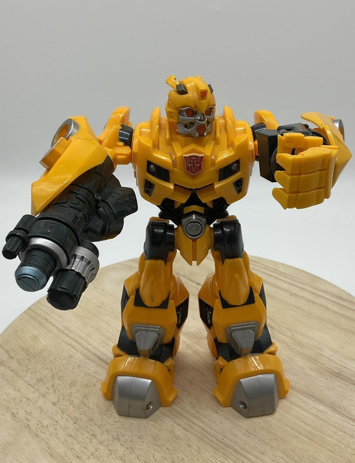 TRANSFORMERS Power Bots BUMBLEBEE Lights Sounds WORK 10" Action Figure 2009