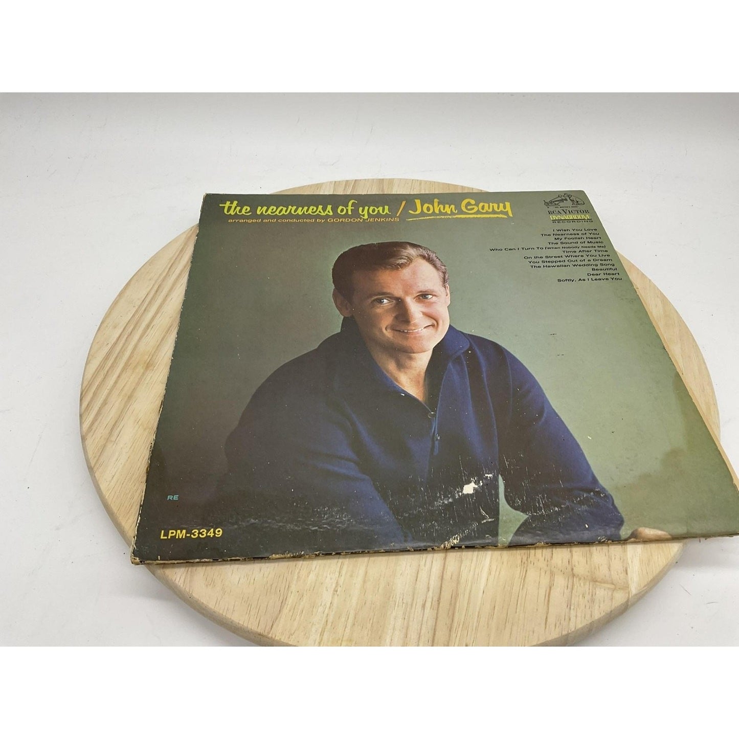 Vintage John Gary Vinyl LP The Nearness Of You RCA Victor Mono Dynagroove 1965