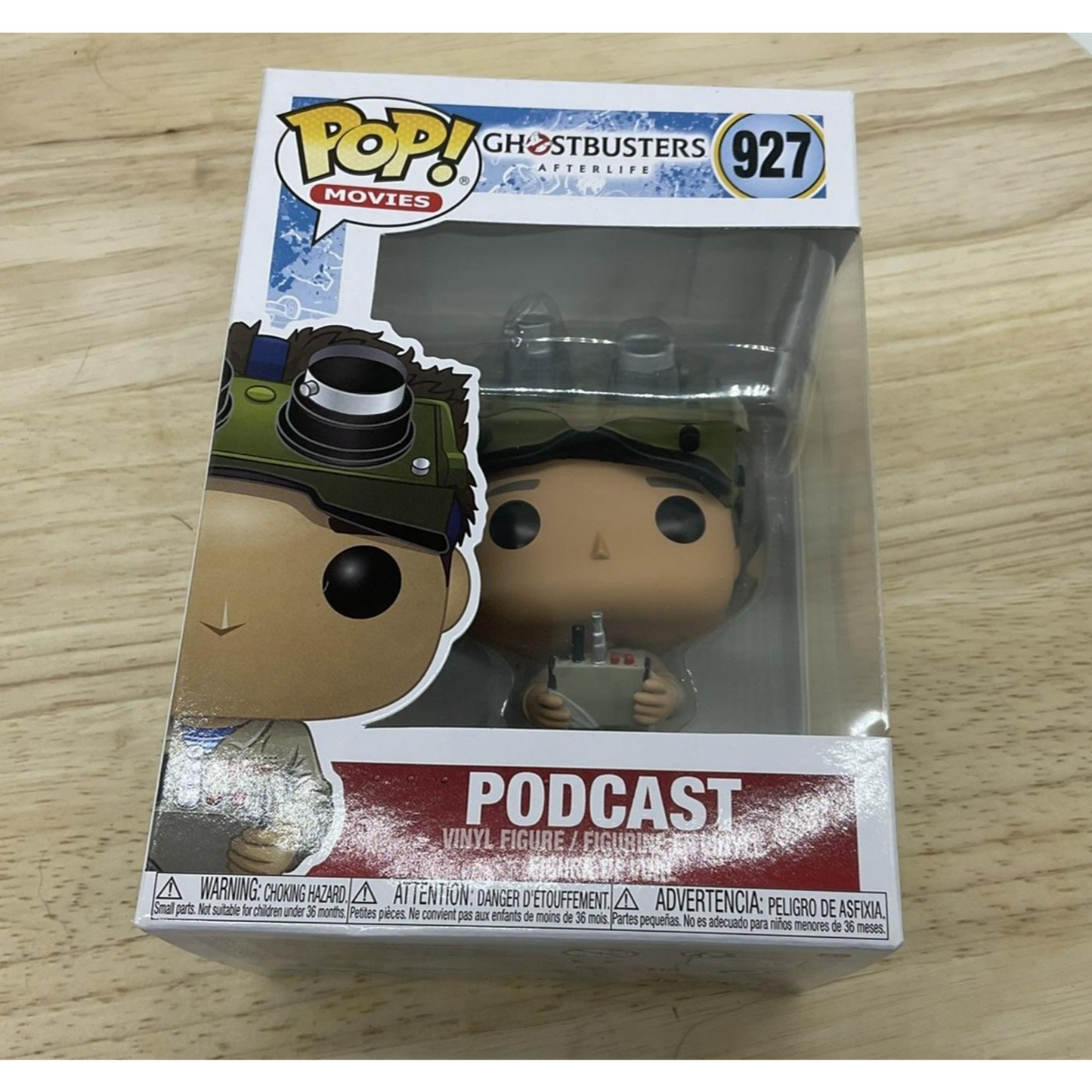 Funko Pop Movies Ghostbusters Afterlife Podcast #927 Vinyl Figure Window Box
