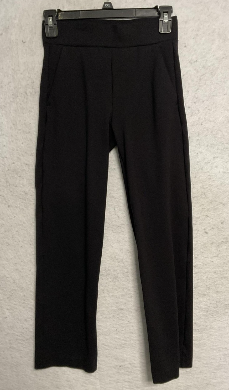 LOFT Pants Womens XXSP Black Ponte Ankle Pull On Slim Stretch Petites Career