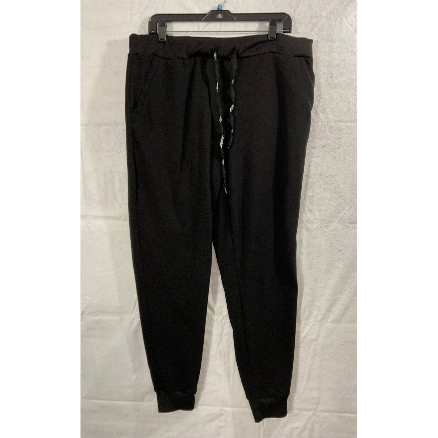 Jogger Pants Mens 5X Black Drawstring Athletic Casual Sweatpants