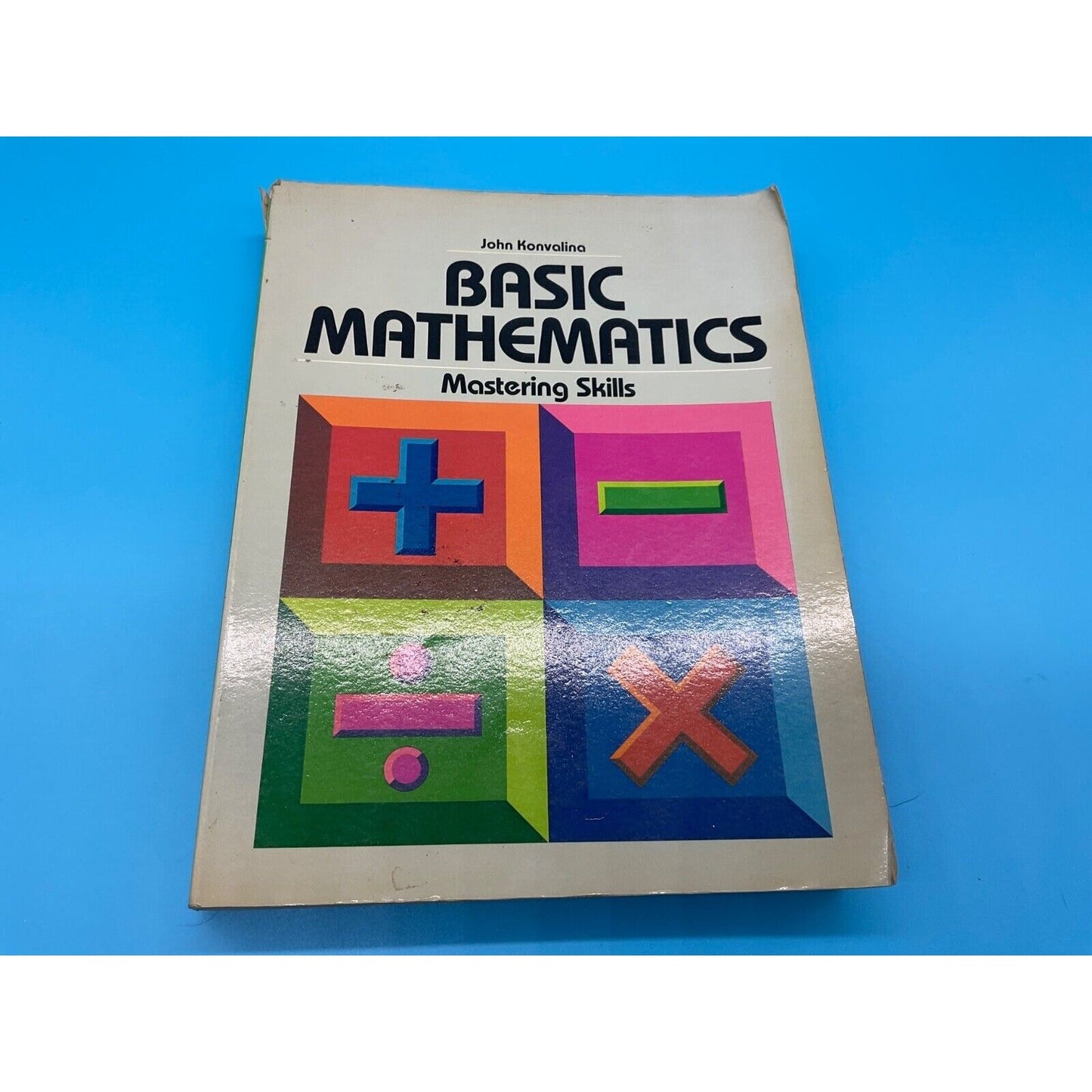 Basic Mathematics Mastering Skills 1983 Harcourt Paperback Workbook