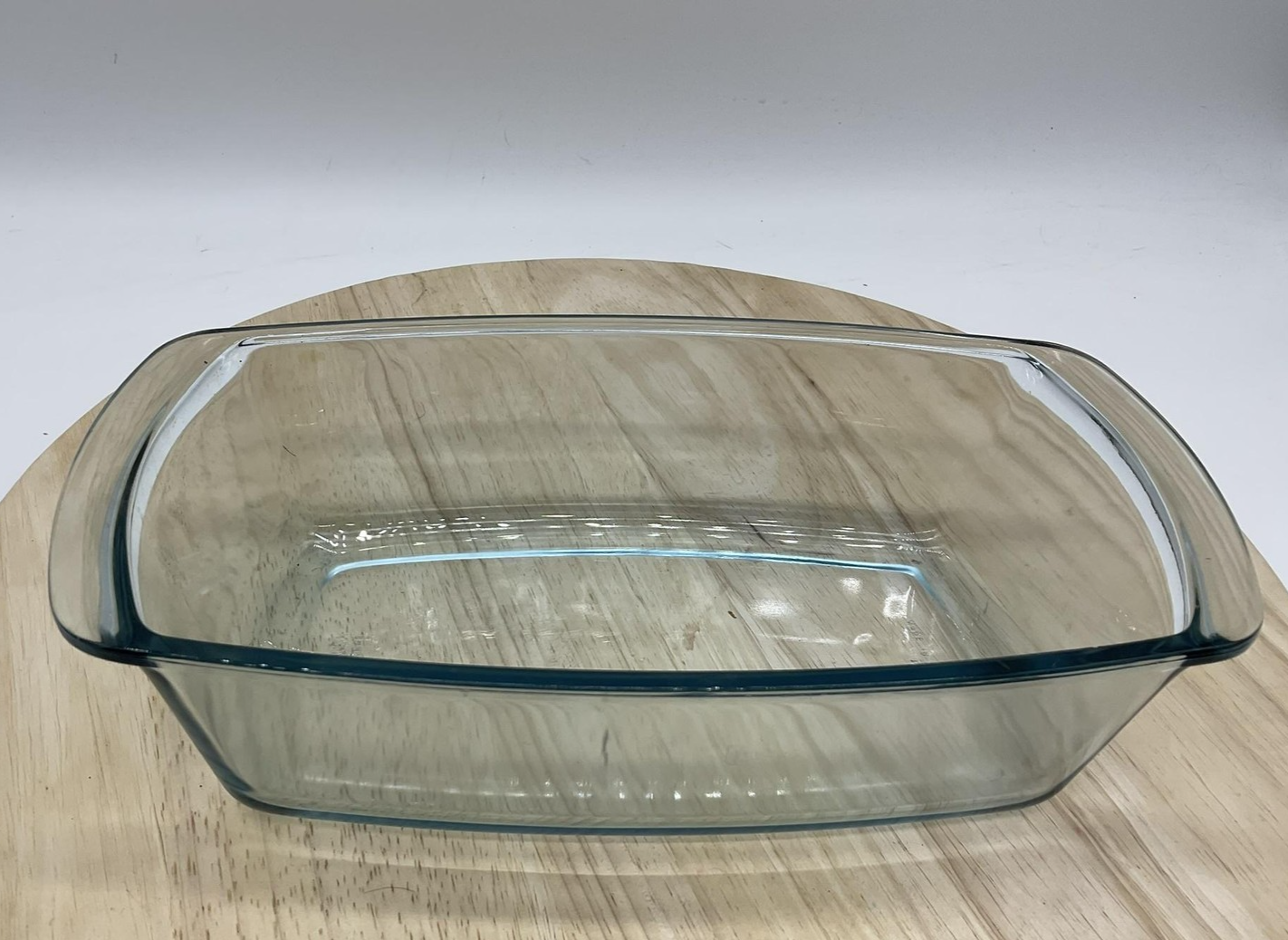 Marinex Clear Glass Loaf Pan 11x7 Rectangular Baking Dish Made Brazil Kitchen