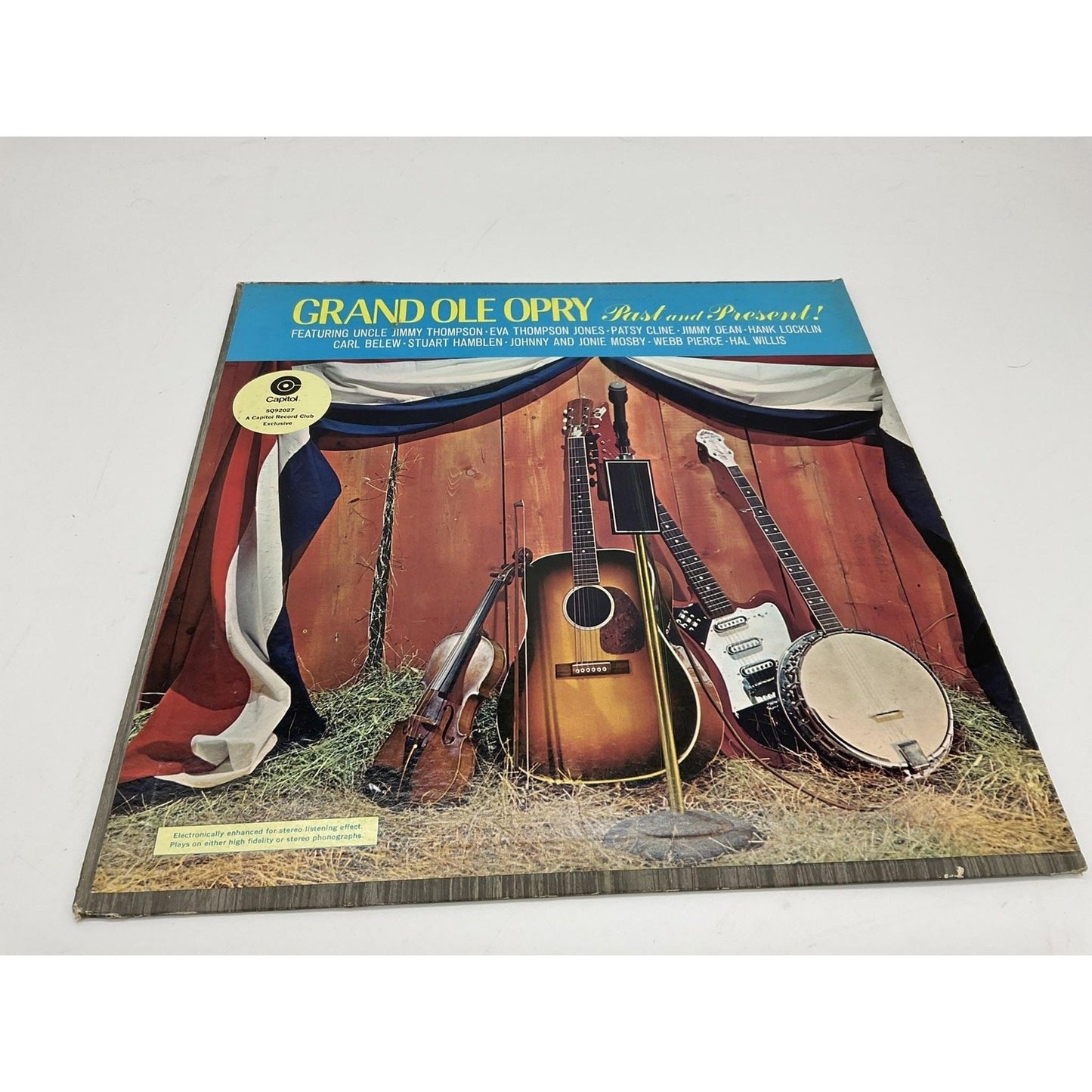 Grand Ole Opry Past And Present Vinyl Record LP Country Various Artists
