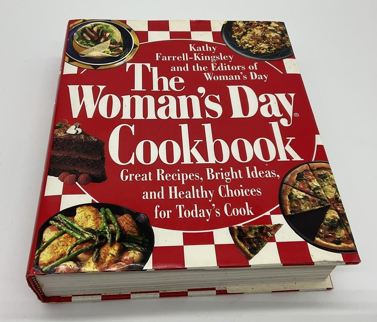 Vintage The Woman's Day Cookbook Farrell-Kingsley Hardcover Healthy Recipes 1995