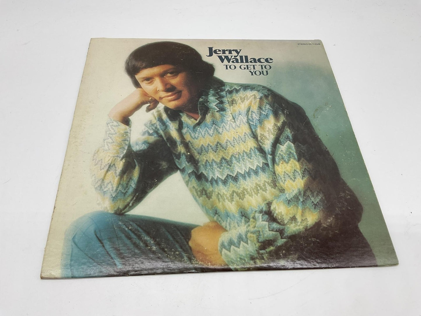 Jerry Wallace To Get To You 12" Vinyl LP 1972 Decca Country Pop Album Vintage