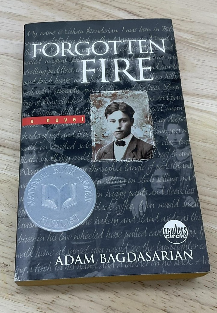 Forgotten Fire Adam Bagdasarian Historical Novel Armenian Genocide Softcover