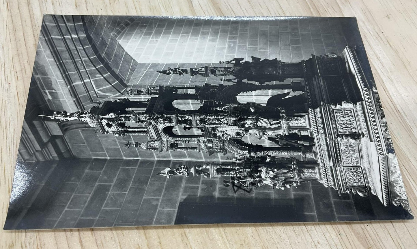 Vintage Jerez De La Frontera Templo Colegial RPPC Spain Postcard 5.5 X 3.5 In