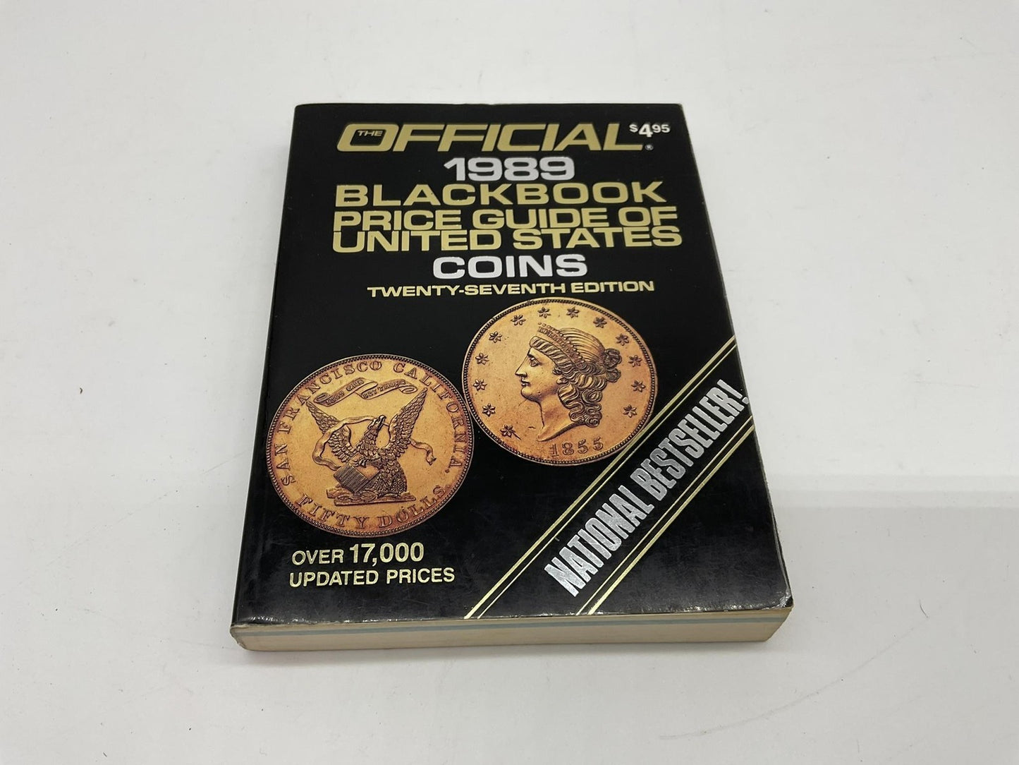 The Official 1989 Blackbook Price Guide US Coins 27th Ed Hudgens PB Black USA