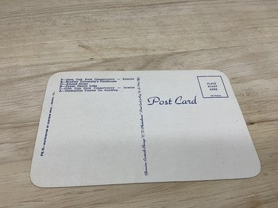 Vintage Peoria Illinois Curt Teich Linen Postcard Divided Back 5.5x3.5 In