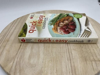 Quick & Easy Cookbook 2nd Edition American Heart Association Healthy Hardcover