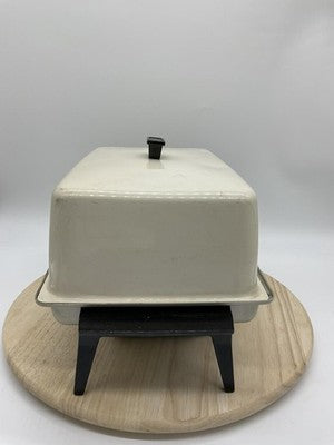 Universal Food Cooker Electric Roaster Buffet Server With Pans & Rack VTG Tested