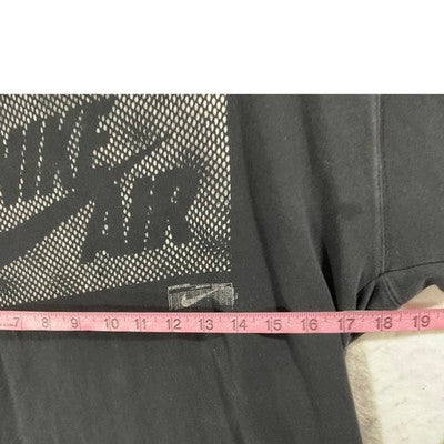 Nike Air Basketball T-Shirt Mens Small Black Graphic Short Sleeve Tee Cotton