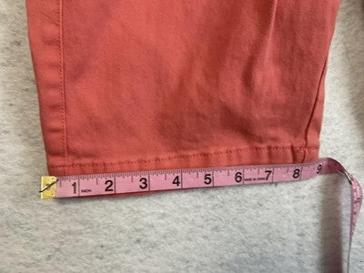 Tommy Hilfiger Shorts Boys 16 Pink Chino Flat Front Twill Stretch Summer