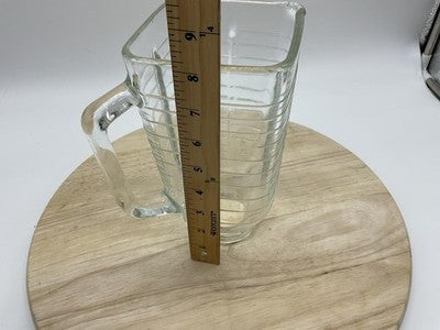 Oster Pro 1200 Blender Jar Clear Glass Square Replacement Pitcher Bowl 1.5L VTG