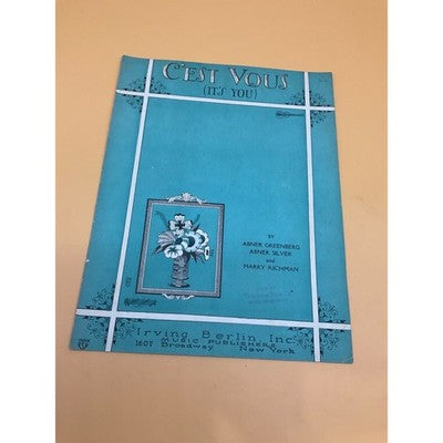 Lot of 4 Vintage Blues & Romance Sheet Music – "A Good Man Is Hard to Find"