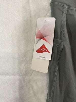 Sunzel Leggings Womens S Gray High Rise Ankle Pockets Yoga Activewear Lycra